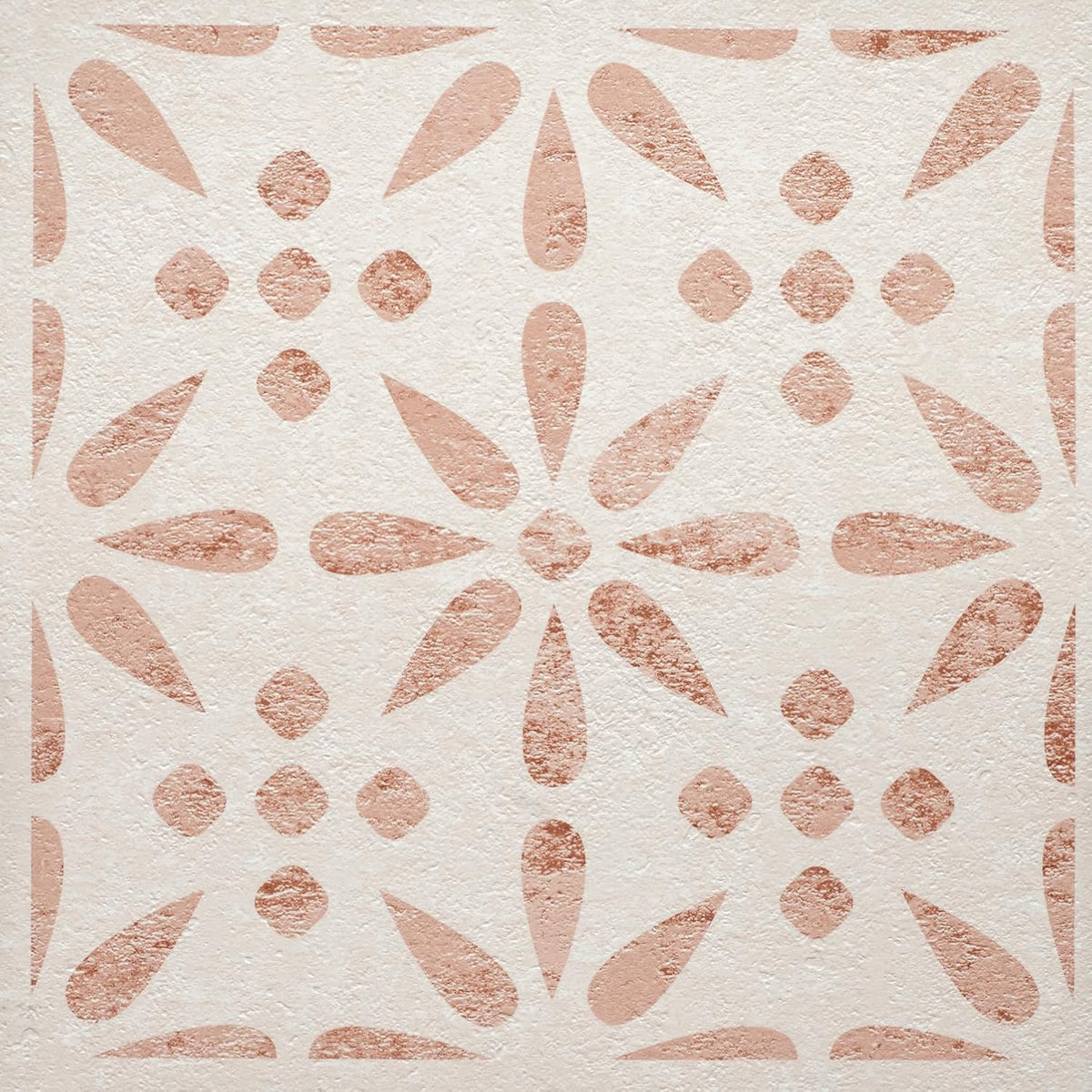 Selbstklebende Bodenfliesen - Vintage Flowers