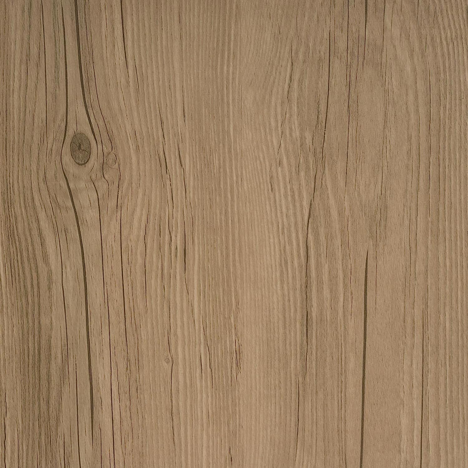Dark Oak I Selbstklebende Bodenfliesen in Eiche Holzoptik - 30,5 x 30,5cm