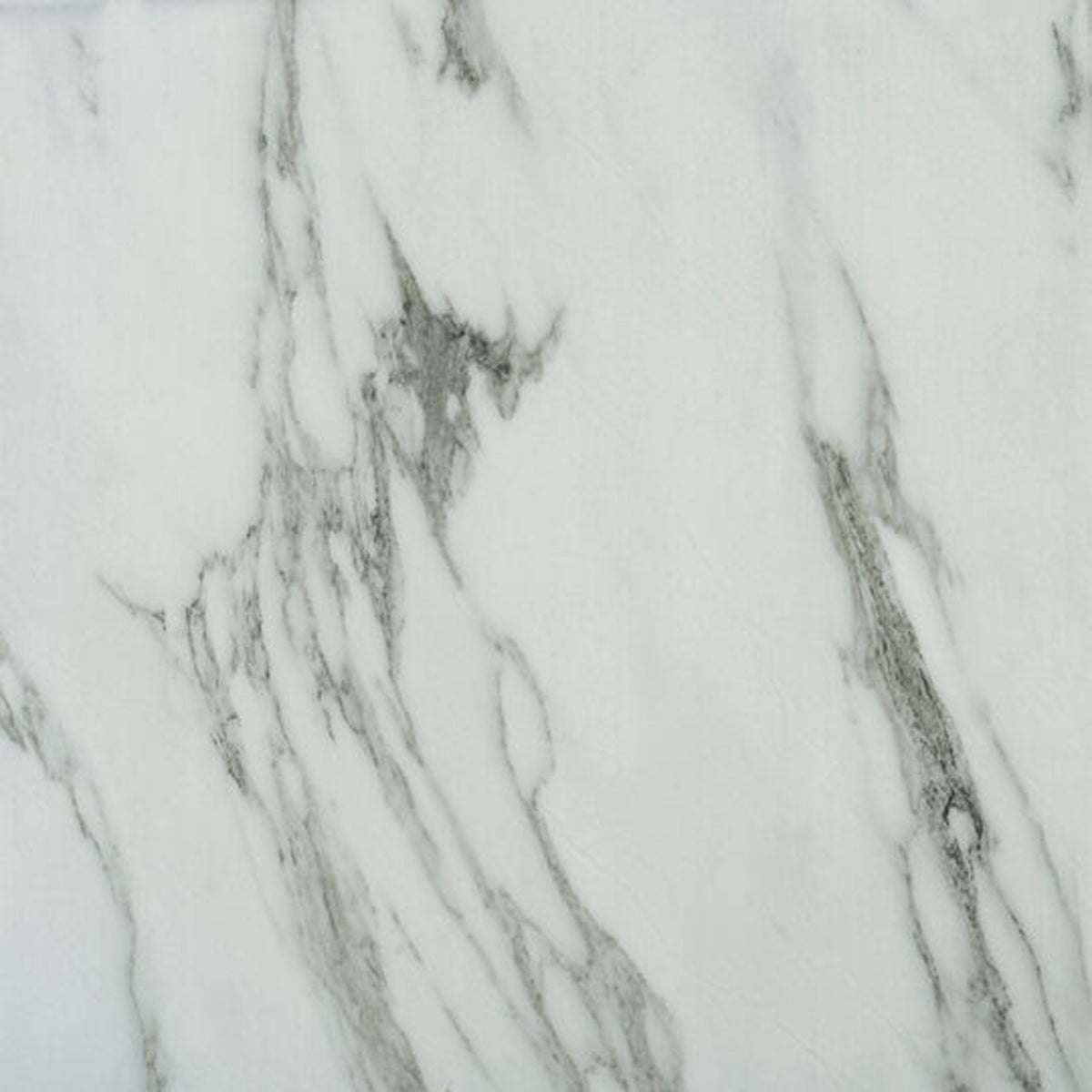Premium Marble I Selbstklebende Bodenfliesen Marmoroptik weiß - 30,5 x 30,5cm