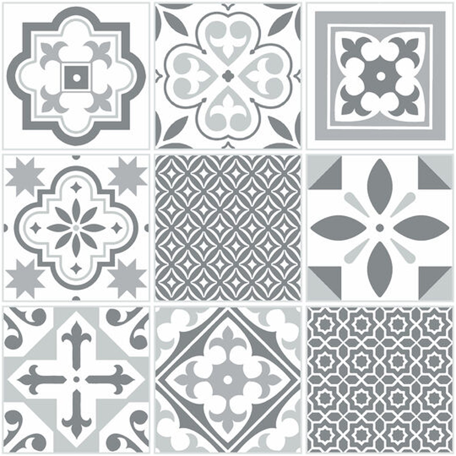 Selbstklebende Bodenfliesen - Oriental Tiles