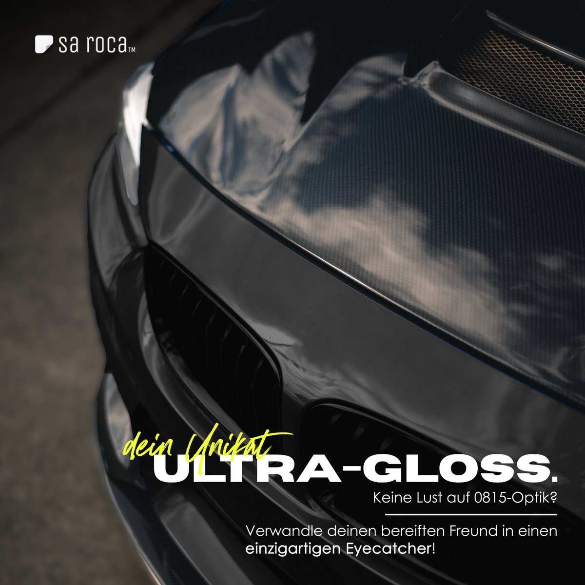 AUTOFOLIE I "6D-Carbon" - glänzend