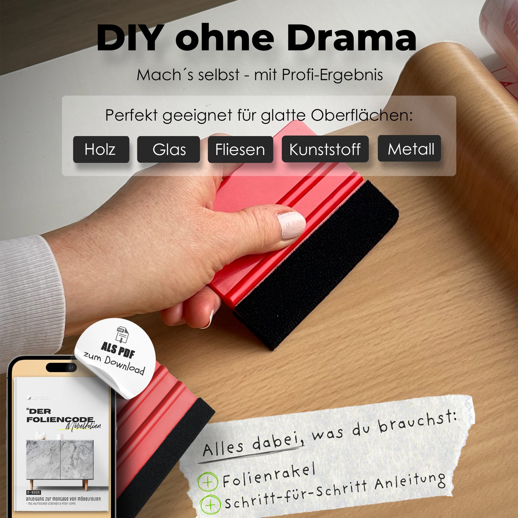 Blackwood I Möbelfolie in Holzoptik