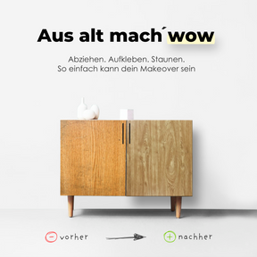 Herbsteiche I Möbelfolie in Holzoptik