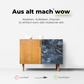 Romeo, gold I Möbelfolie in Marmoroptik