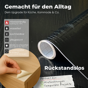 Blackwood I Möbelfolie in Holzoptik