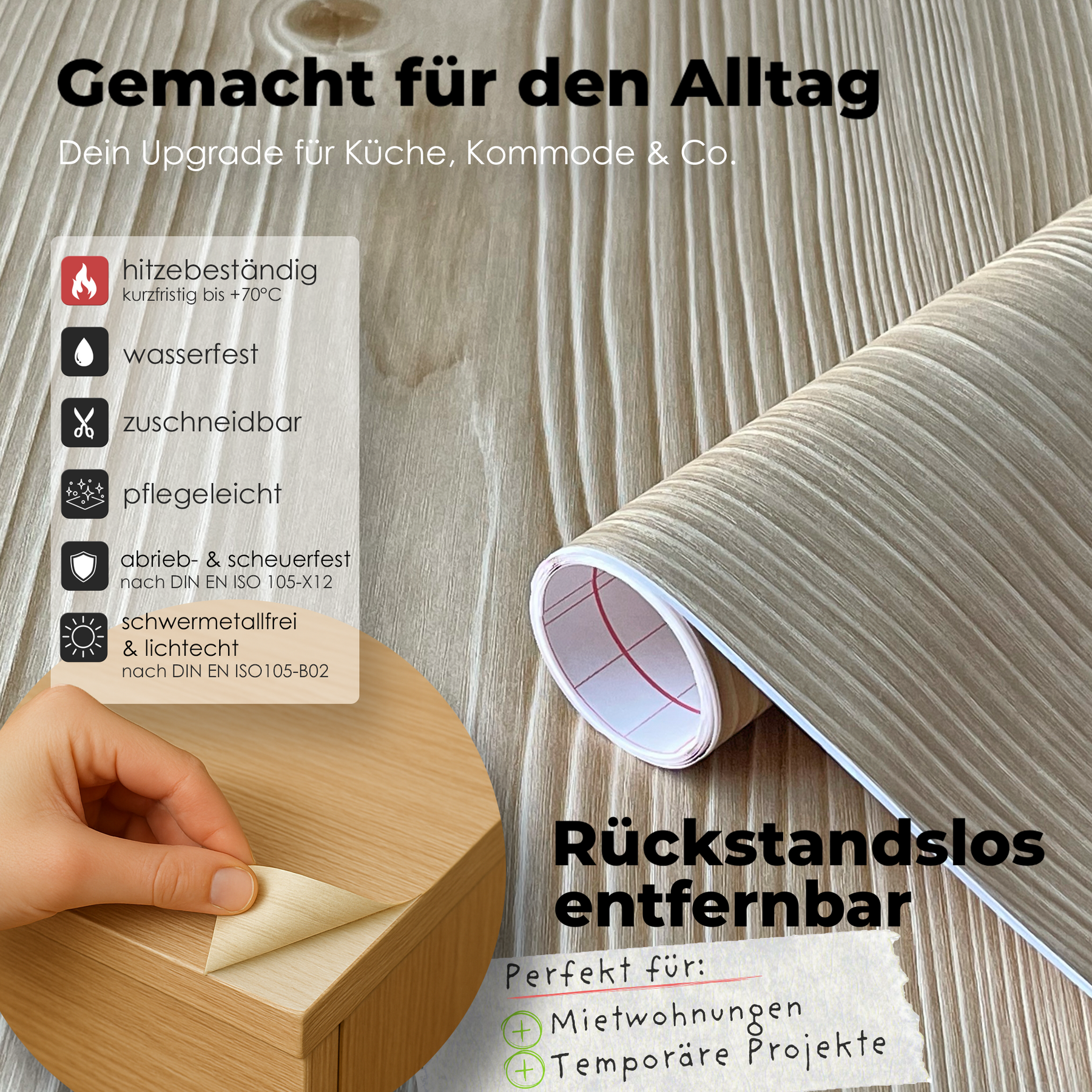 Jura Pine I Möbelfolie in Holzoptik