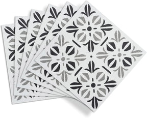 Cubia Pattern I Selbstklebende Bodenfliesen in Steinoptik - 30,5 x 30,5cm