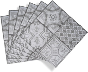 Maroccan Style I Selbstklebende Bodenfliesen in Mosaik Steinoptik - 30,5 x 30,5cm