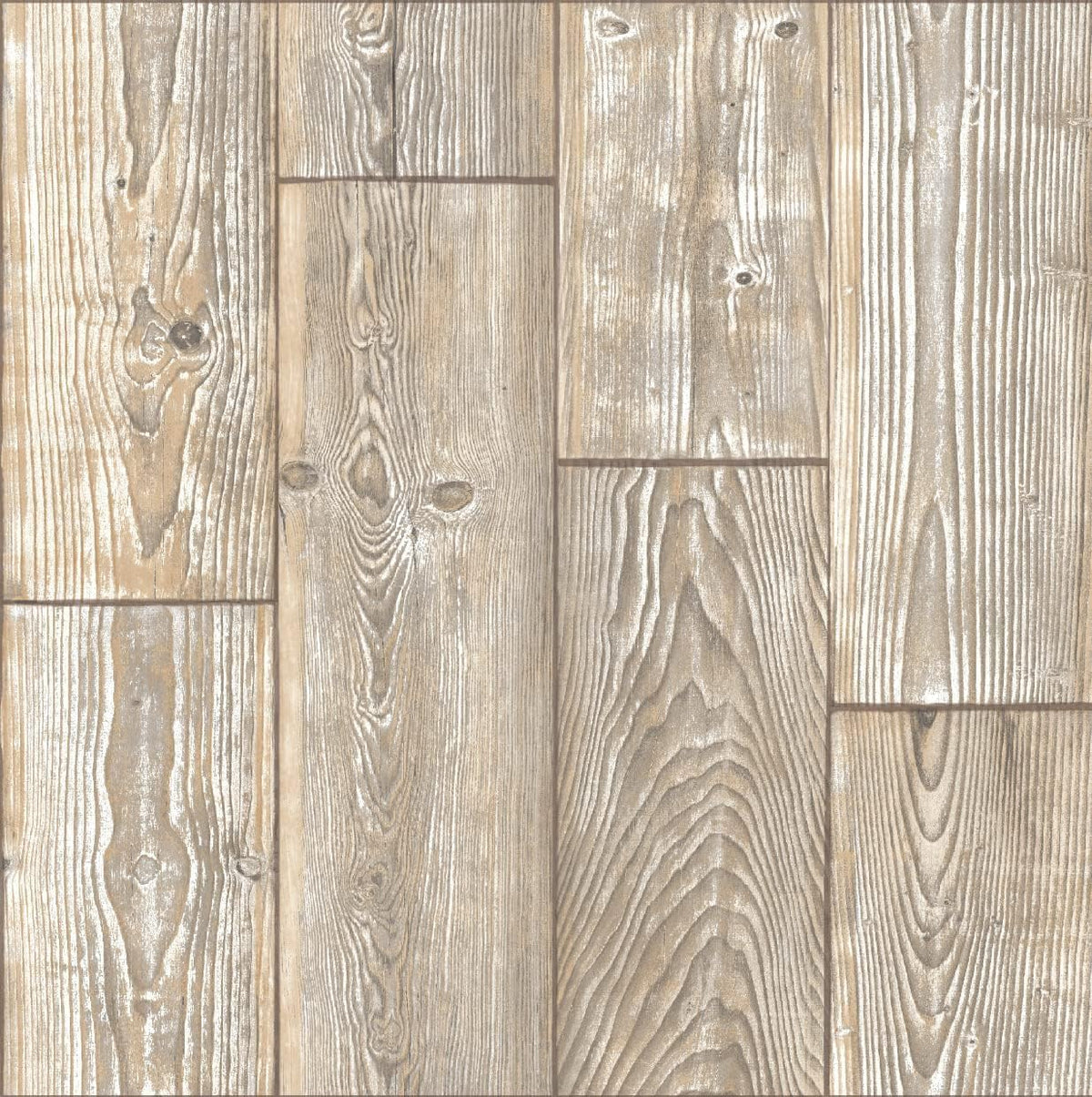 Rustic Oak I Selbstklebende Bodenfliesen in rustikaler Eiche Holzoptik - 30,5 x 30,5cm