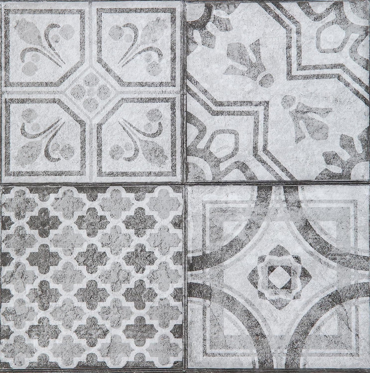 Maroccan Style I Selbstklebende Bodenfliesen in Mosaik Steinoptik - 30,5 x 30,5cm
