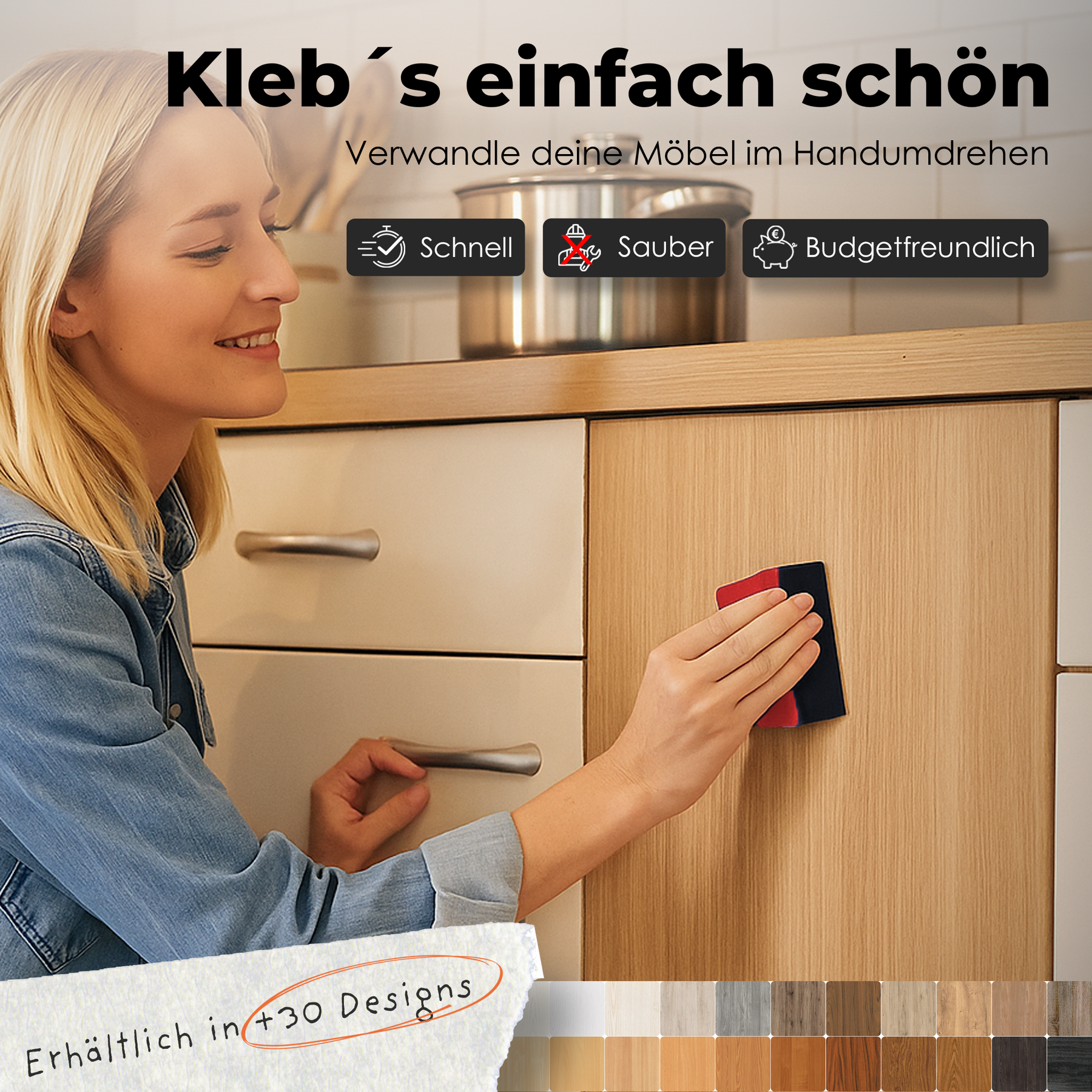 Eiche Wildwuchs I Möbelfolie in Holzoptik