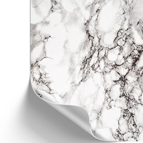 Marmi, weiß I Möbelfolie in Marmoroptik