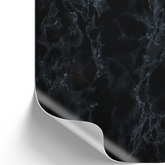 Marmi, schwarz I Möbelfolie in Marmoroptik