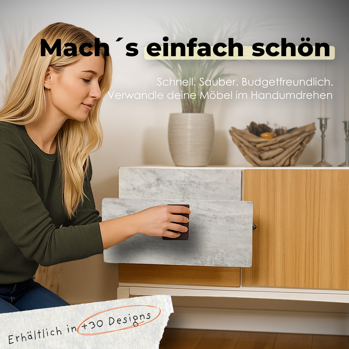 MÖBELFOLIE I "Concrete"