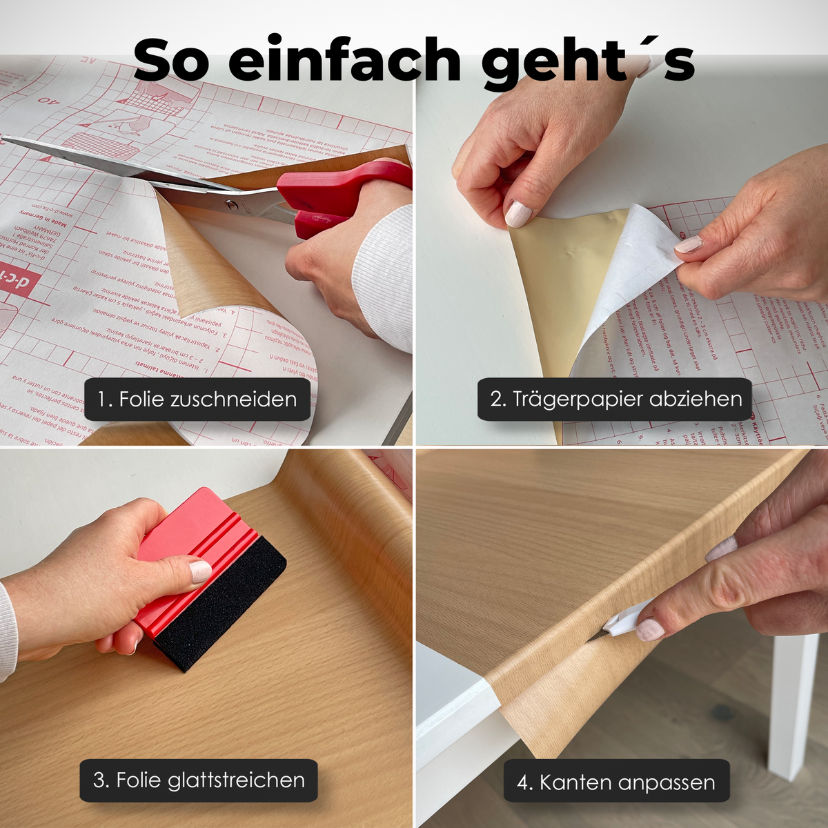 Eiche Wildwuchs I Möbelfolie in Holzoptik