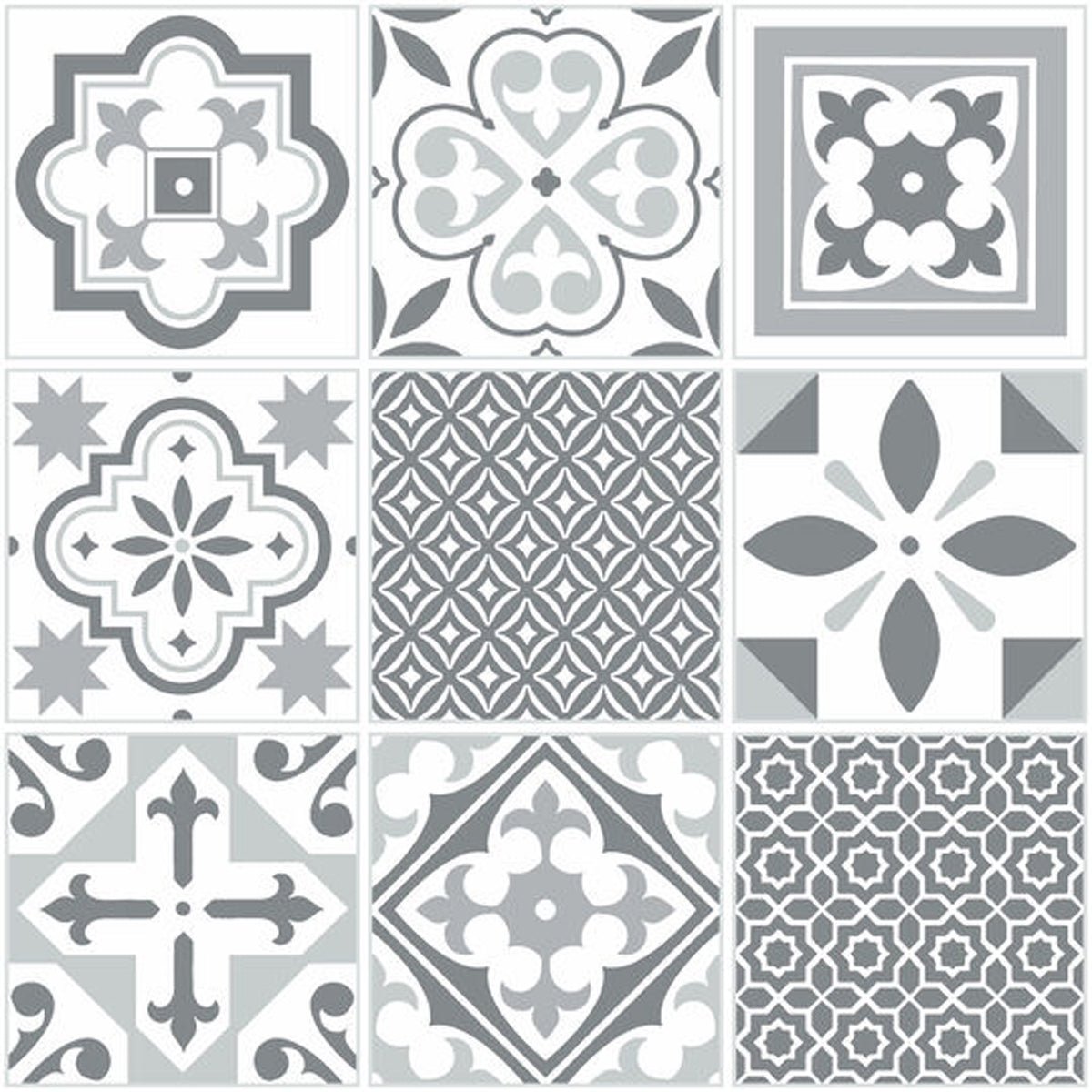 Selbstklebende Bodenfliesen - Oriental Tiles