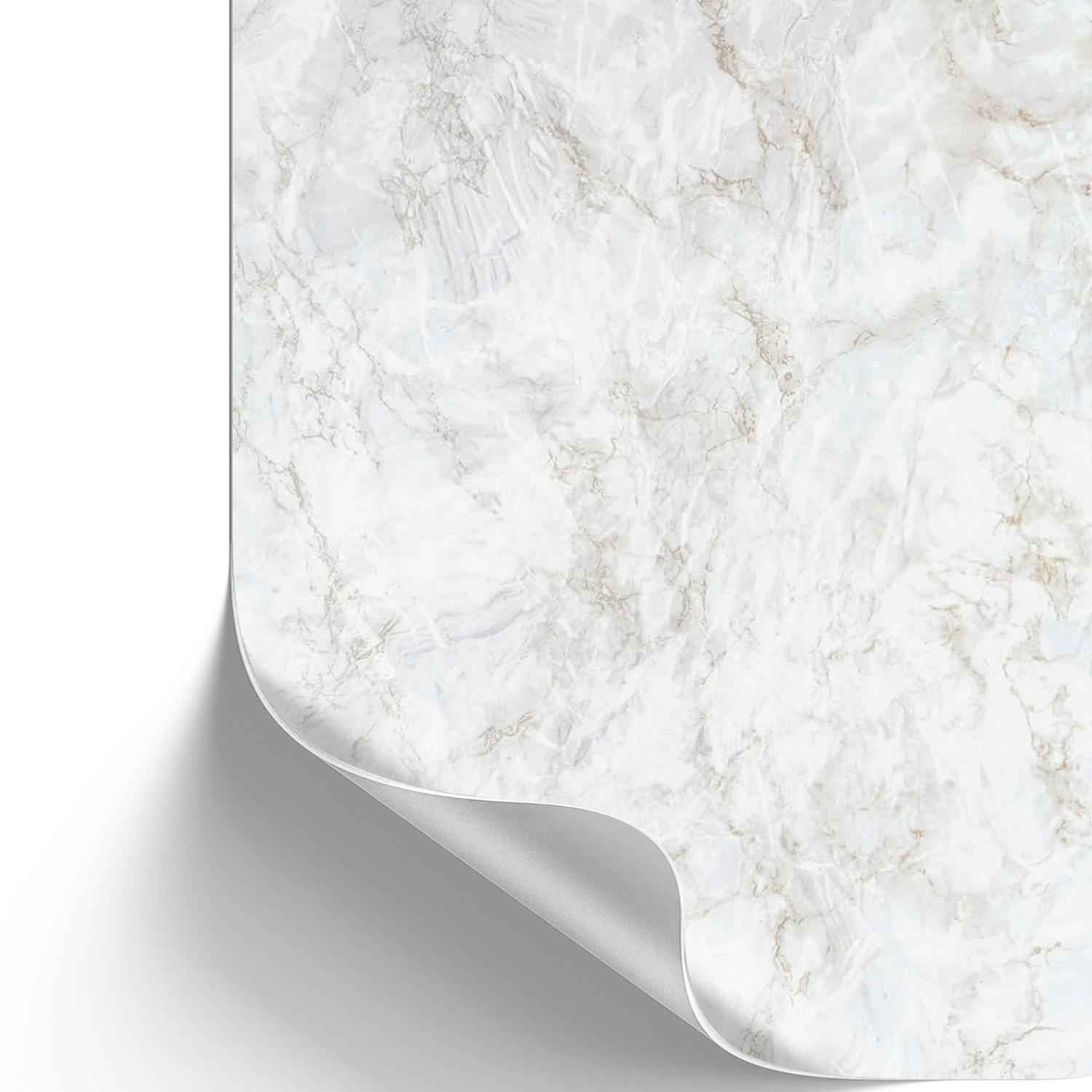 Cortes, gold I Möbelfolie in Marmoroptik