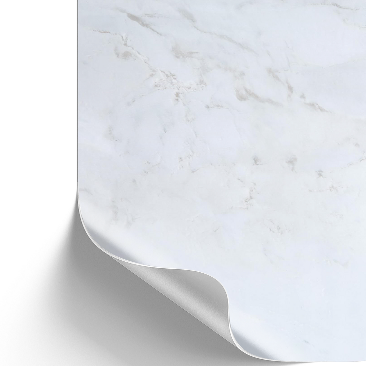 Romeo, weiß I Möbelfolie in Marmoroptik