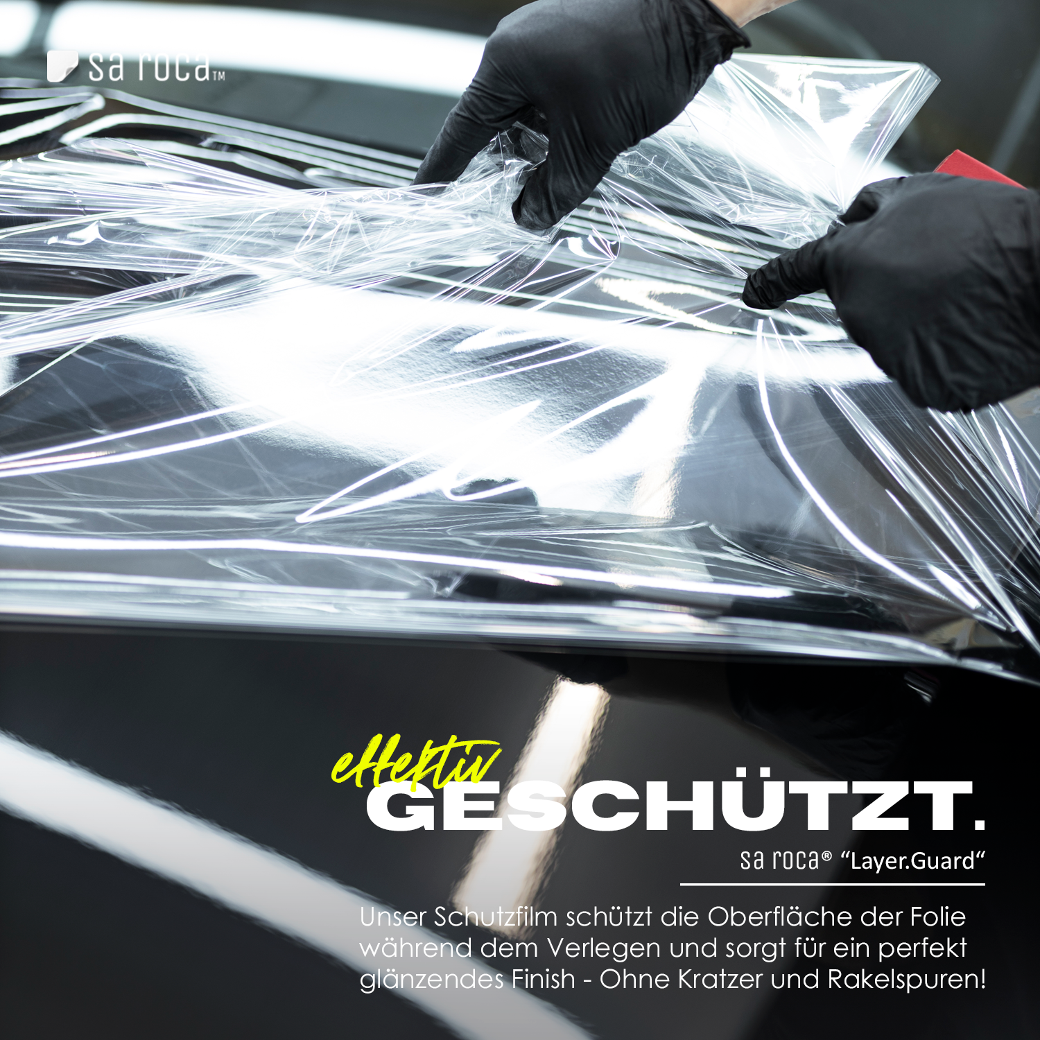 11,51€/m² Schwarz Glanz Auto-folie Luftkanal Klavierlack glänzend